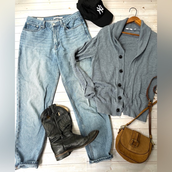 Uniqlo Sweaters - Uniqlo linen blend cardigan